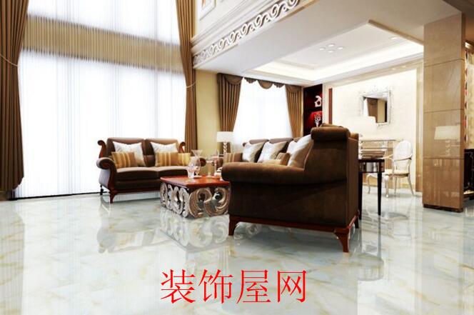 客厅地板砖图片 客厅地板砖装修效果