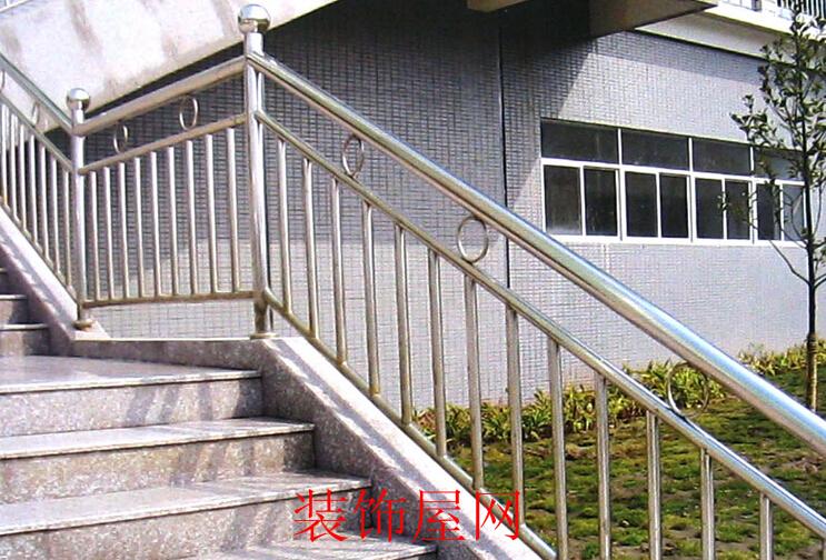 室外不锈钢楼梯 不锈钢楼梯扶手