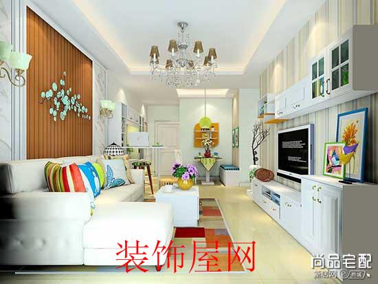 客厅水晶吊灯图片