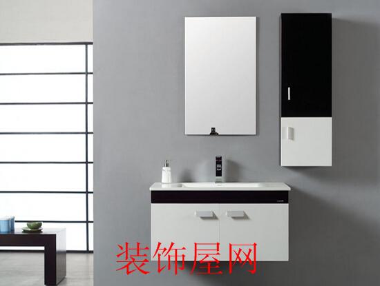 橡木浴室柜图片