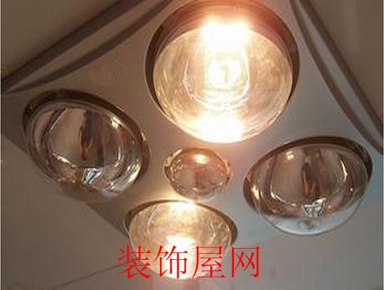 浴霸灯泡怎么换