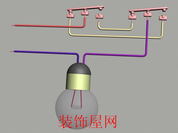 双控开关接线图介绍 如何进行双控开关接线