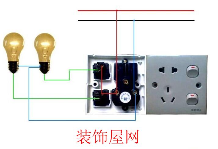 双控开关接线图介绍 如何进行双控开关接线